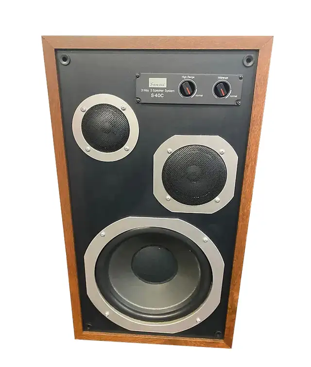 Sansui vintage S-40C 3-way speakers in Speakers in Mississauga / Peel Region - Image 3