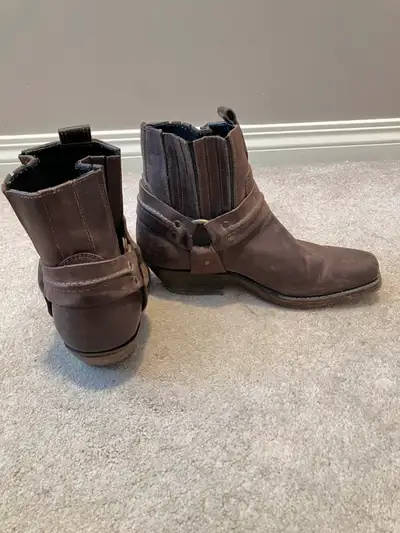 Leather Boots & Converse, View more