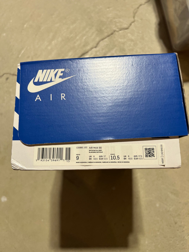 Nike Air Max 90 Recraft Royal Blue DS Size 9 Mens in Men's Shoes in Markham / York Region - Image 4