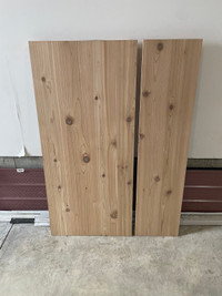 Cedar plywood