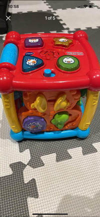 Vtech busy learners activity cube