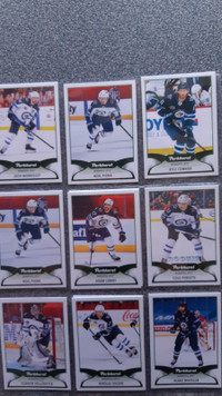 2021-22 Parkhurst Winnipeg Jets 10 basic Cartes hockey cards