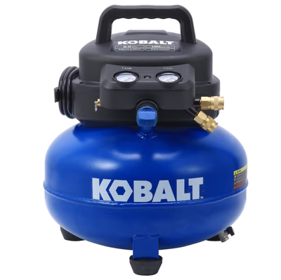 Air compressor Kobalt 6 Gal. 150 PSI, View more