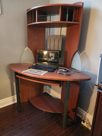 SALE! Corner Desk with Hutch