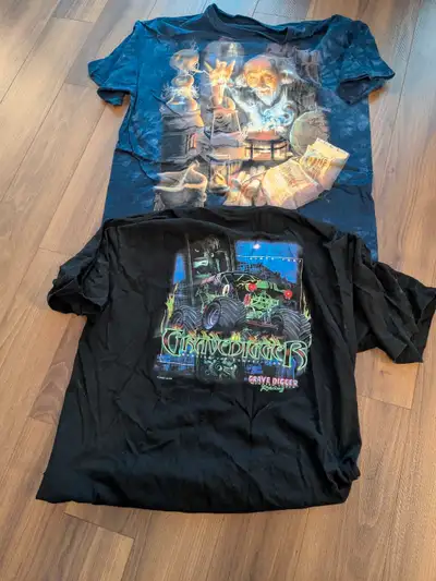 Graphic Print T-shirts Men's XL, View more