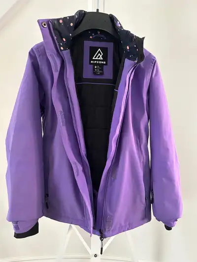 VeryGoodCondition Ripzone girls large purple/black winter jacket, View more