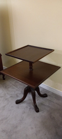 REDUCED PRICE Vintage 2 tier table