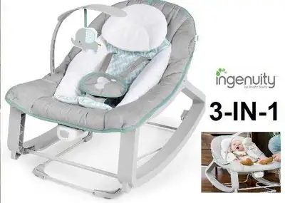 Ingenuity Keep Cozy 3-in-1 Grow bouncer, View more