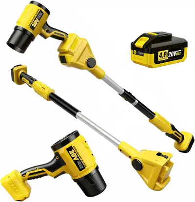 20V Max Cordless Leaf Blower with 77" Pole, 740-CFM 190-MPH Dust, View more