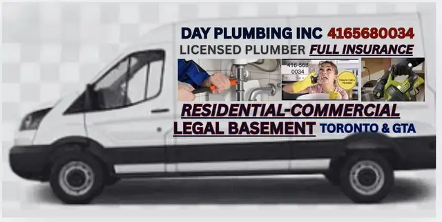 licensed plumber full insurance 4165680034 toronto and GTA in Plumbing in Markham / York Region - Image 2