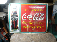 belle enseigne coca cola antique !0095.1