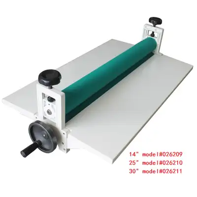 14/25/30in White All Metal Frame Cold Laminator Machine 026209, View more