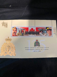 RCMP 125 Stamp Set