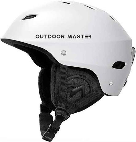 Helmet size M. unisex White in Ski in Oshawa / Durham Region