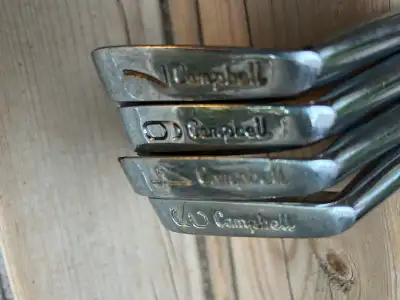 Golf clubs - Right handed golf clubs, 7 irons - $10 each, older clubs Other right handed golf clubs,...