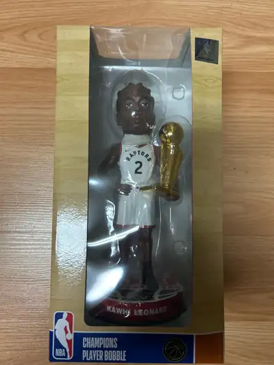 NBA KAWHI LEONARD BOBBLEHEAS 2019 Champions Figurine, View more