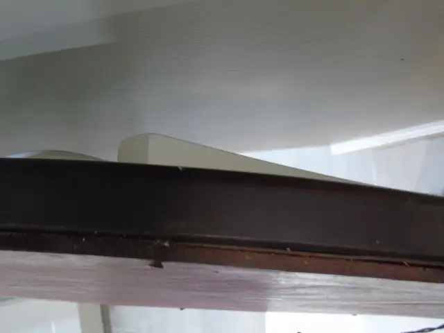 Antique - circa 1900 - Round Wall Mirror with Wood Frame, Brown in Home Décor & Accents in Cambridge - Image 5