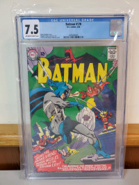 Batman 178 graded CGC 7.5 comic book