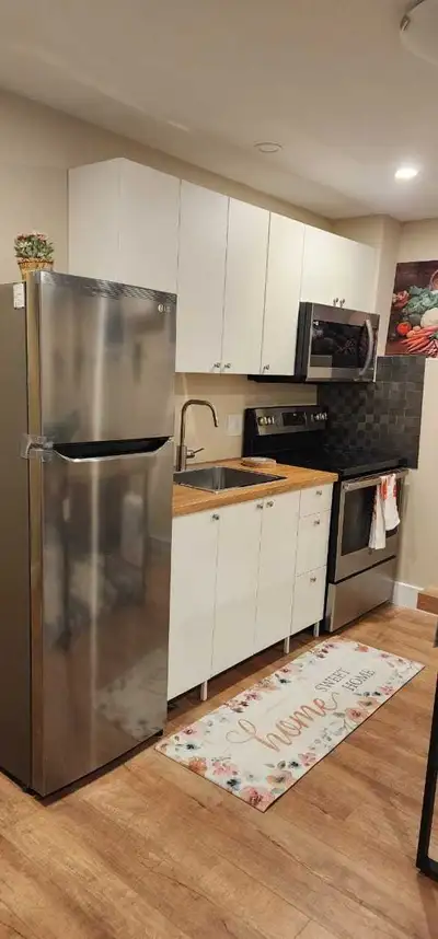 1 bedroom and 1 living room apartment for rent. Fully funished. Include all appliances and all utili...