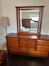 Moving Sale6 PC Queen Bedroom Set for Sale - Everything Must Go.