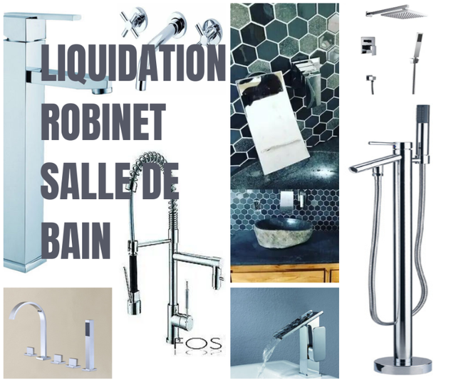 LIQUIDATION INVENTAIRE ROBINET JUSQU'À 50% in Bathwares in Gatineau - Image 2