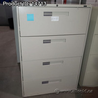 4 Drawer Lateral File Cabinets, $300 - $350 each