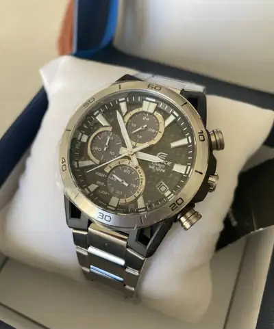 Brand new Casio Edifice Sospensione Analog Chronograph Stainless Steel Solar Powered EQS-960D-1AV 10...