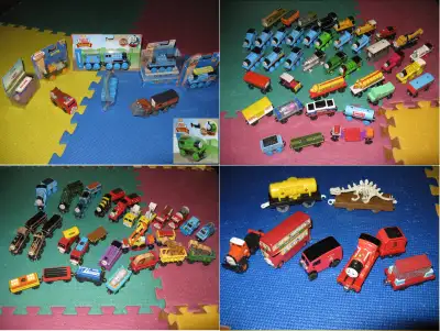 PIC1) NEW 1) Day Out with Thomas 2010 $30 2) Hook and Ladder Truck $10 3) Thomas at Sea $20 4) Ada $...