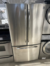 GE 33 inch width 33 fridge bottom freezer can deliver