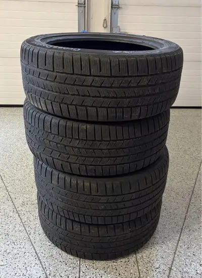 Continental Cross Contact Winter Tires 275/45/R21 only used one winter….new vehicle has larger tires...