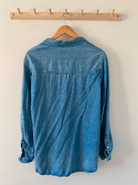 Abercrombie Chambray Shirt - Size L