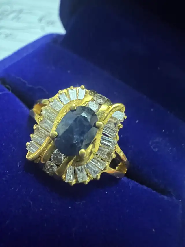 14 k sapphire ring in Jewellery & Watches in Edmonton - Image 7