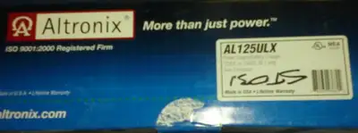 Altronix AL125ULX Switching Power /SupplyCharger $100 NEW condition – Never used. Purchased years ag...