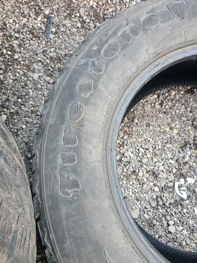 LT245/70/R17 fireston winter force tires full set  in Tires & Rims in Oakville / Halton Region - Image 3