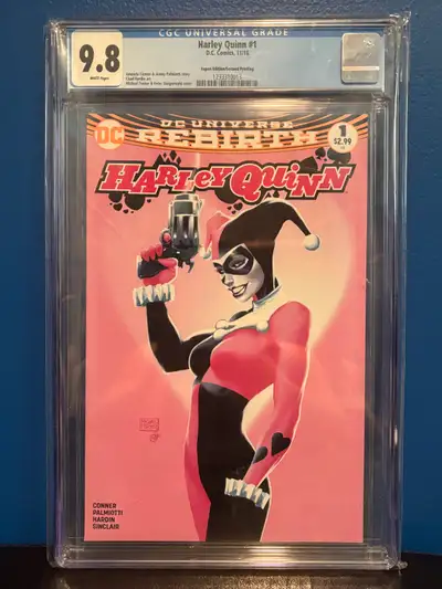 Harley Quinn #1 Turner Cover Aspen 2nd Printing *RARE* CGC 9.8, View more