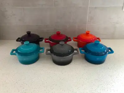 SIX  MINI  LAGOSTINA  CASSEROLES, View more