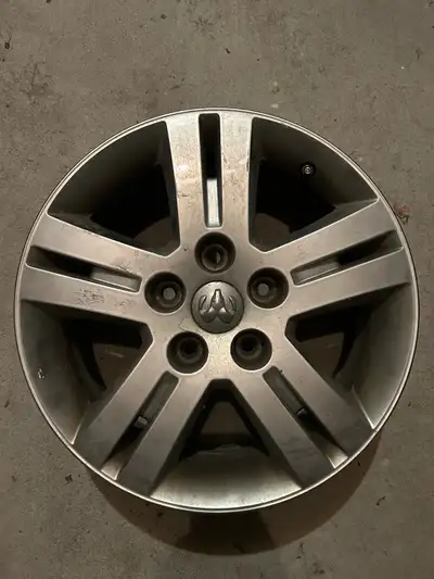 Dodge Caravan Factory Original 2010 Silver alloy 4 wheel rims * Size: 17 inch