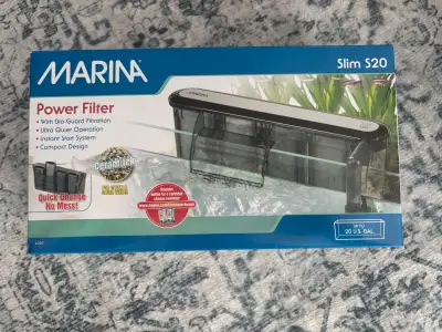 Filtreur neuf, jamais utilisé toujours dans sa boîte pour petits aquariums