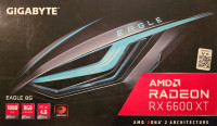 AMD Gigabyte Radeon RX 6600 XT Eagle Gaming OC 8GB