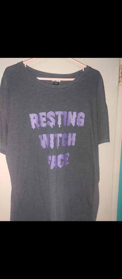 RESTING WITCH FACE - XXL WOMENS T SHIRT, View more