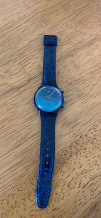 Vintage Swatch Chrono Deep Watch 