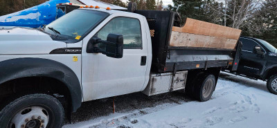 Dump Truck & Wood Chipper package