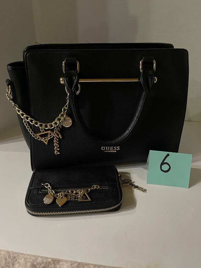  Guess purse with matching wallet, and charms   in Other in Oshawa / Durham Region