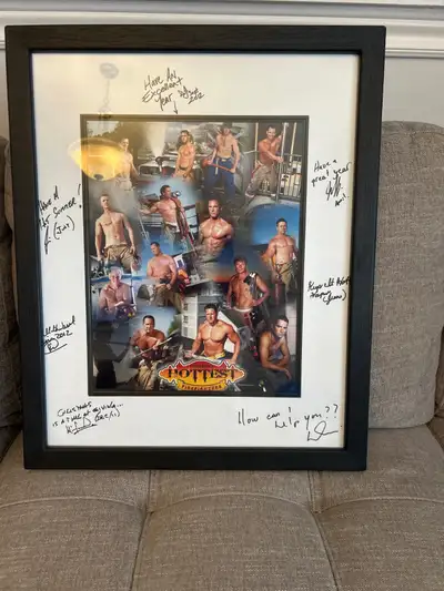 Hamiltons hottest firefighters with all signatures