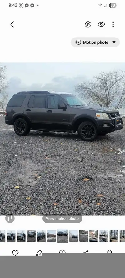 This is a 2006 Ford Explorer featuring a V6 engine, automatic transmission and four-wheel drive. It...