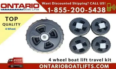 Looking for an easy way to move your roll-in docks and boat lifts? Check out our heavy-duty plastic...