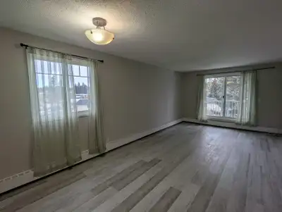 A nice, bright and recently renovated (new vinyl floors and paint) corner apartment is available in...