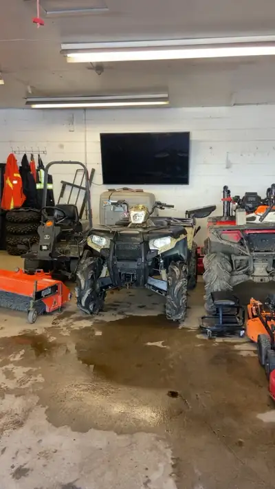 heres my 2012 Polaris sportsman 500 ho it’s got 4k on it and will continue it’s got 3/4 new axles ne...