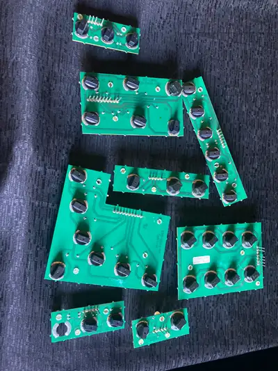Used Data East TMNT pinball user playfield lamp circuit boards. To the best of my knowledge theses w...