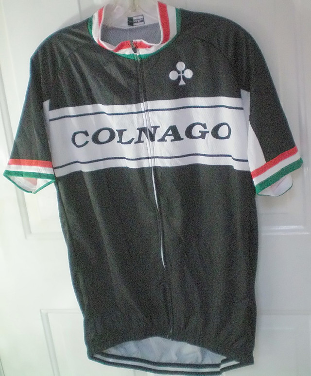 Le Col Colnago Coolmax Black & Italy Stripes Bike Jersey in Clothing, Shoes & Accessories in London - Image 2